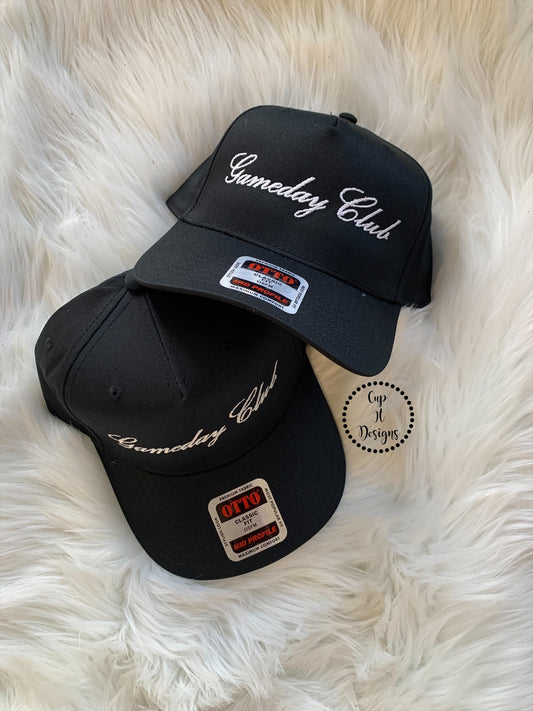 Gameday Club Embroidered Hat