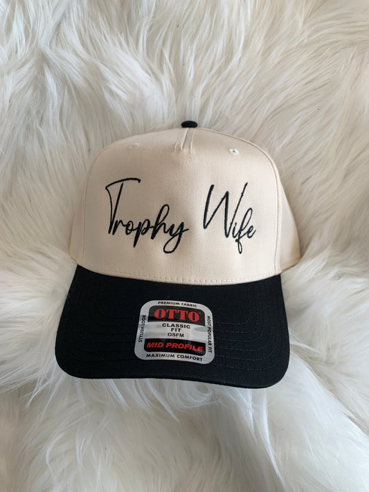 Trophy Wife Embroidered Hat