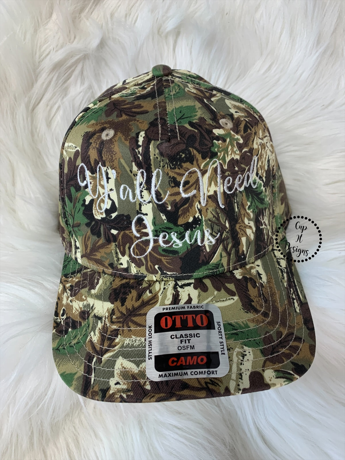 Y’all Need Jesus Embroidered Hat