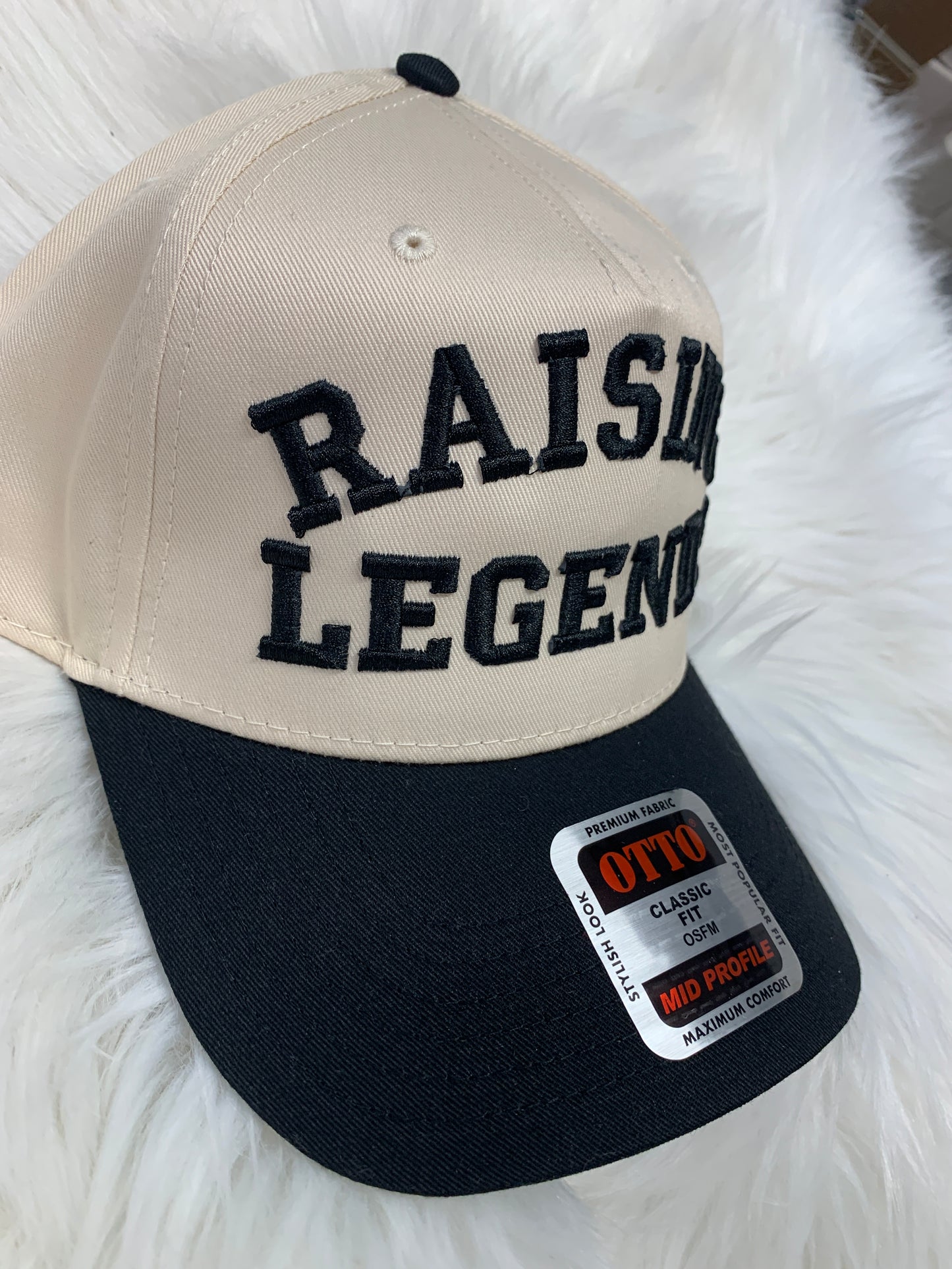 Raising Legends Puff Embroidered Hat