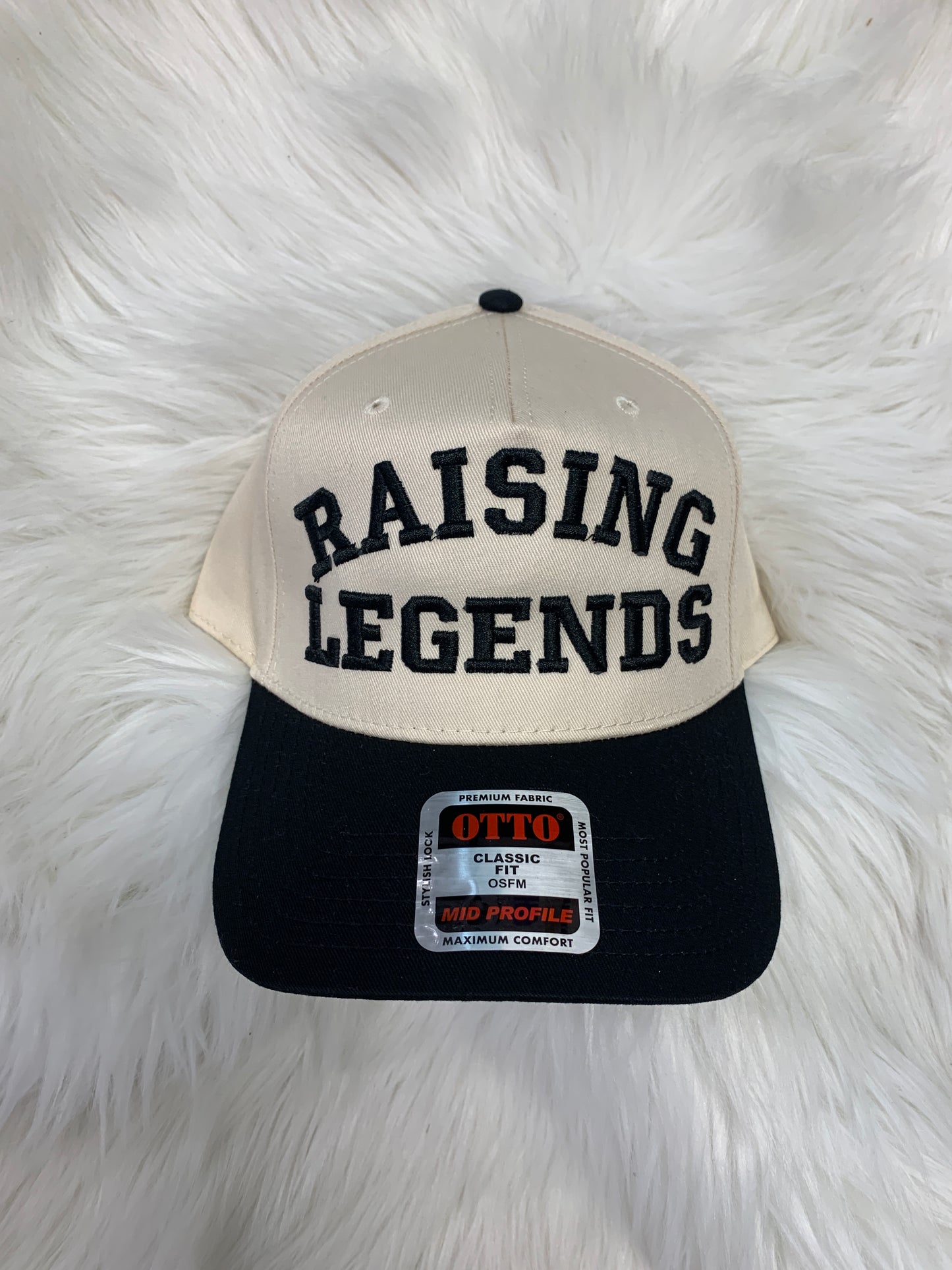 Raising Legends Puff Embroidered Hat