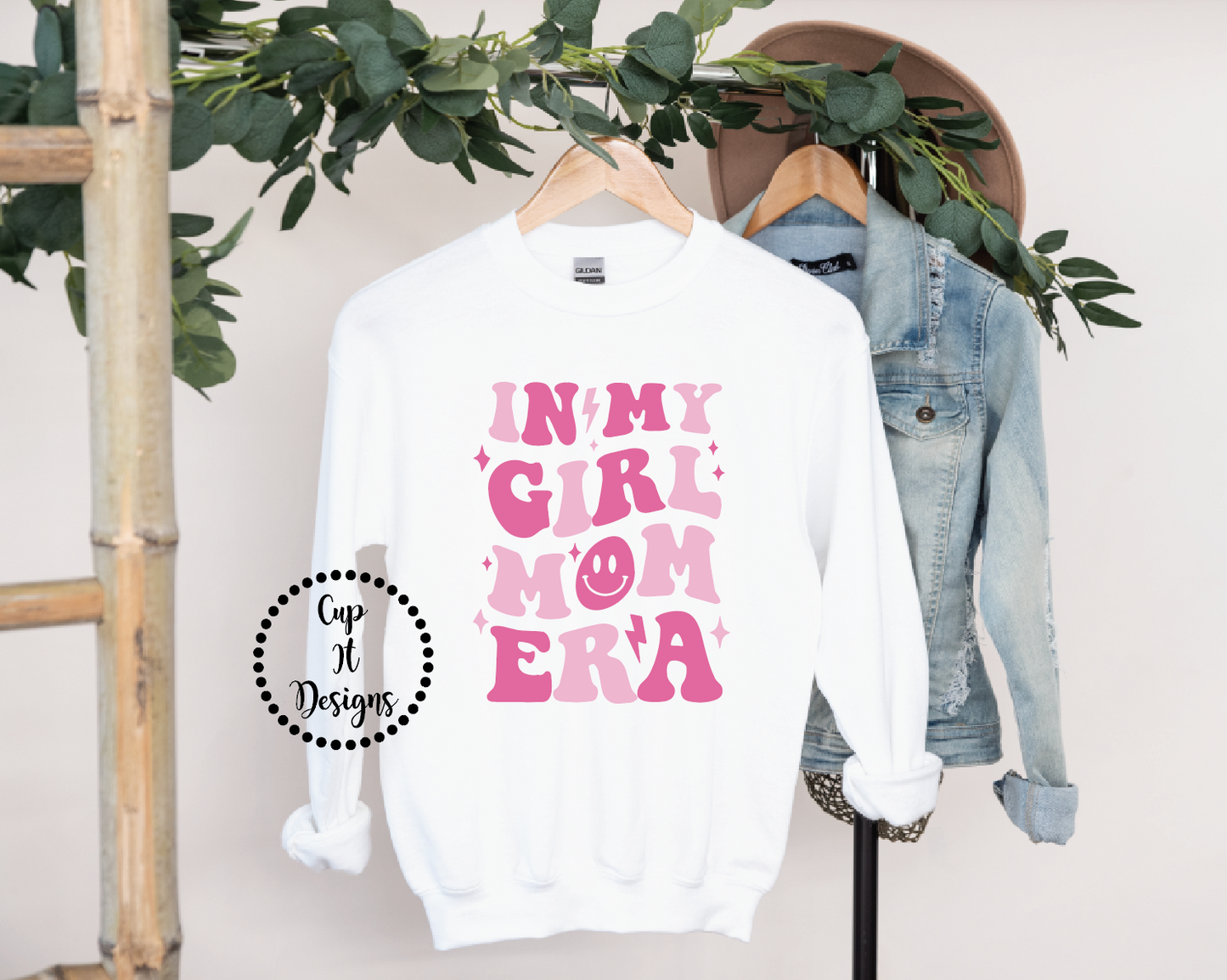 Girl Mom Era Crewneck
