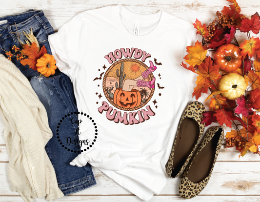 Howdy Pumpkin Tee