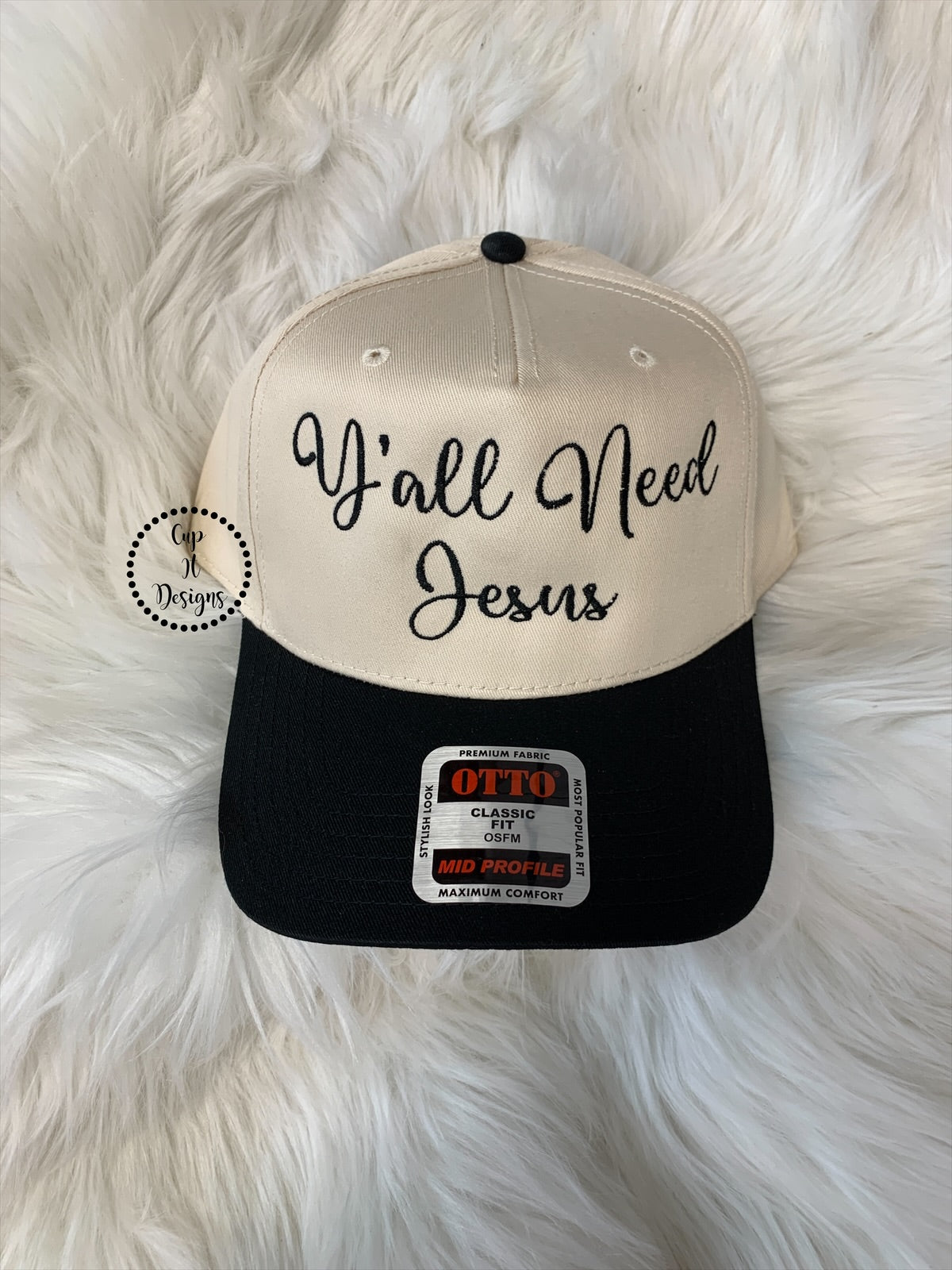 Y’all Need Jesus Embroidered Hat