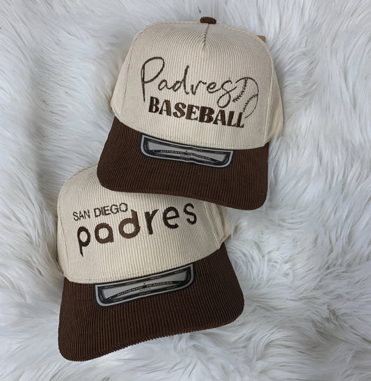 Tan/brown Corduroy Hat