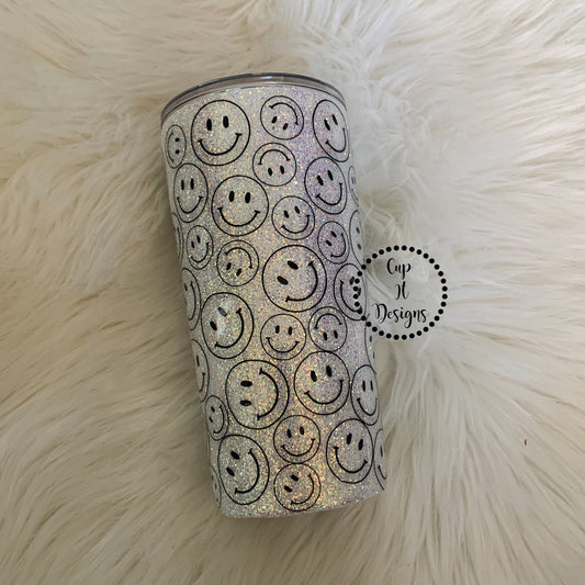 Smiley Epoxy Tumbler