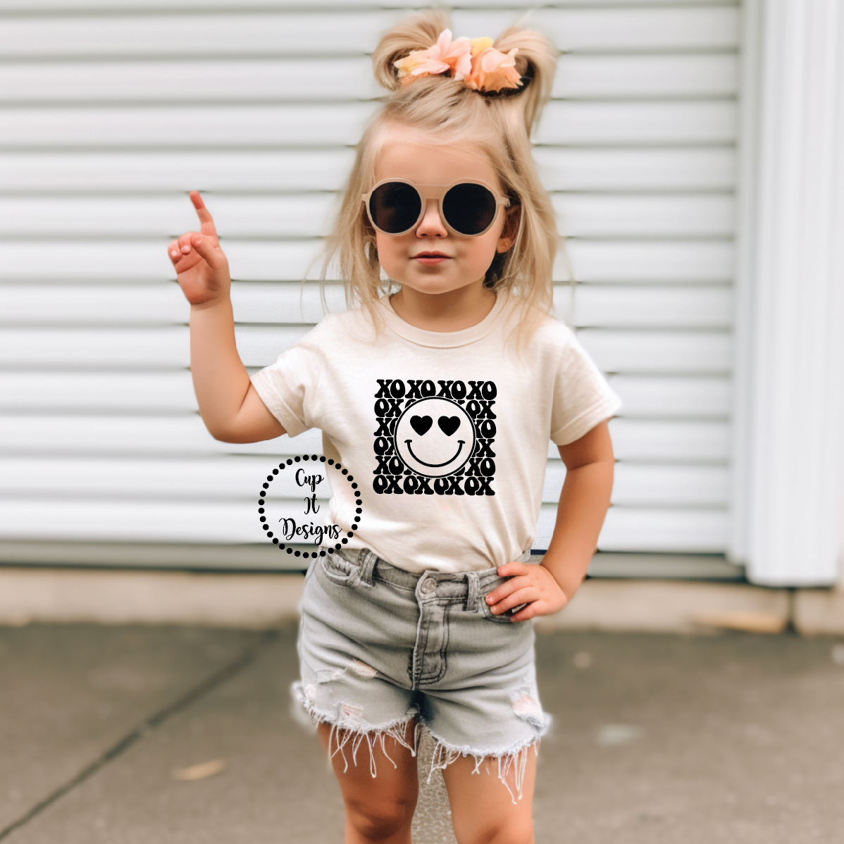 XOXO Smiley Tee