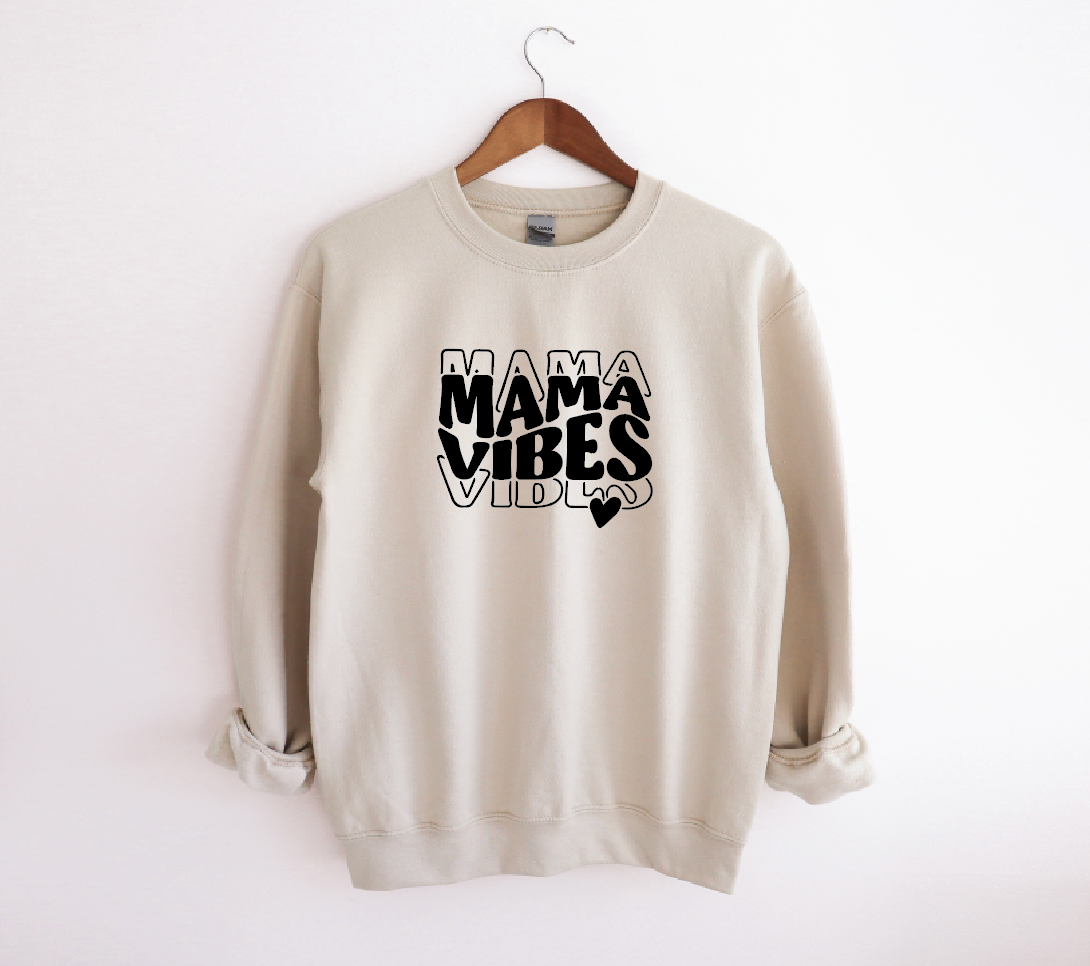 Mama Vibes Crewneck