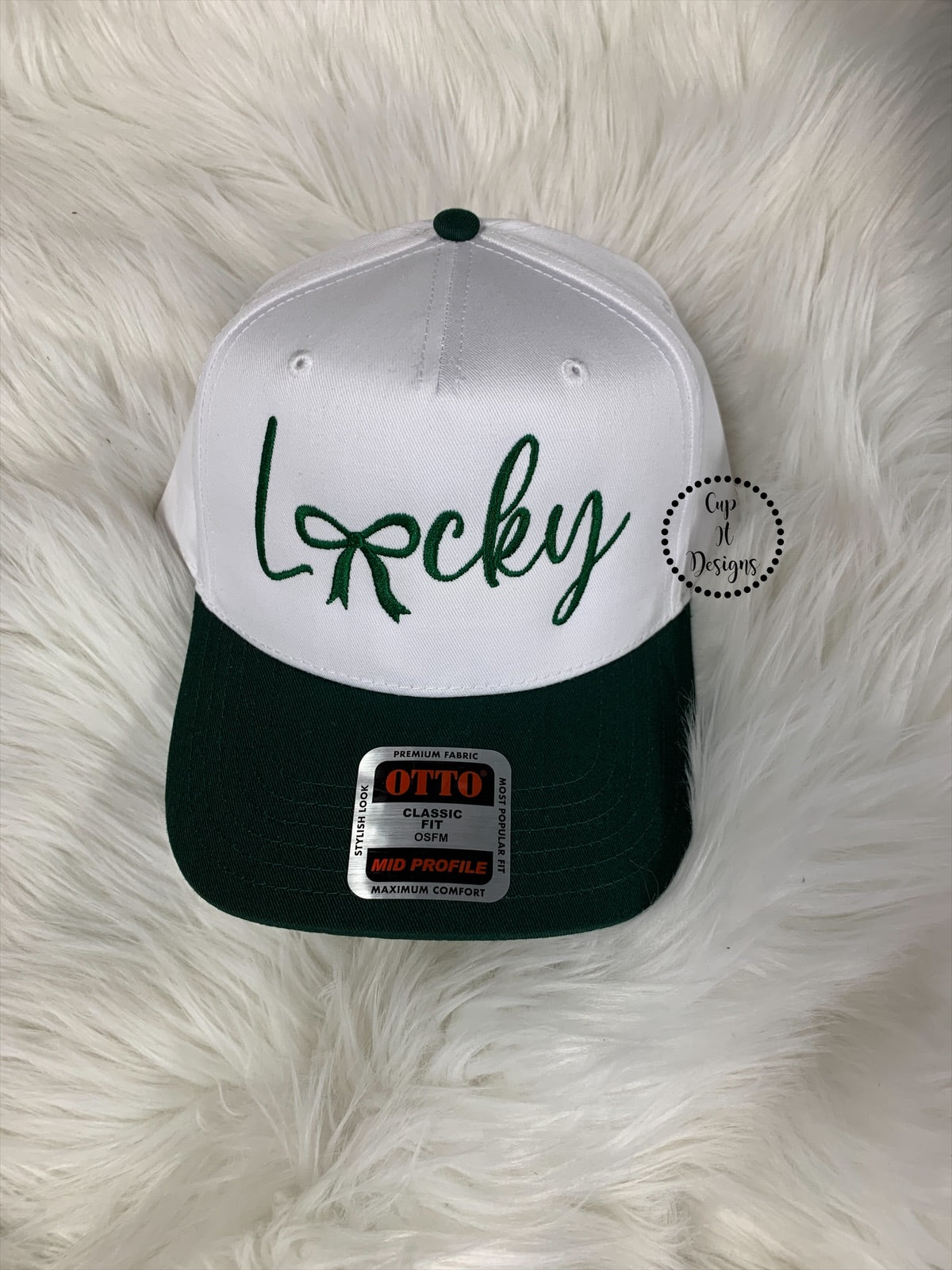 Lucky Embroidered Hat