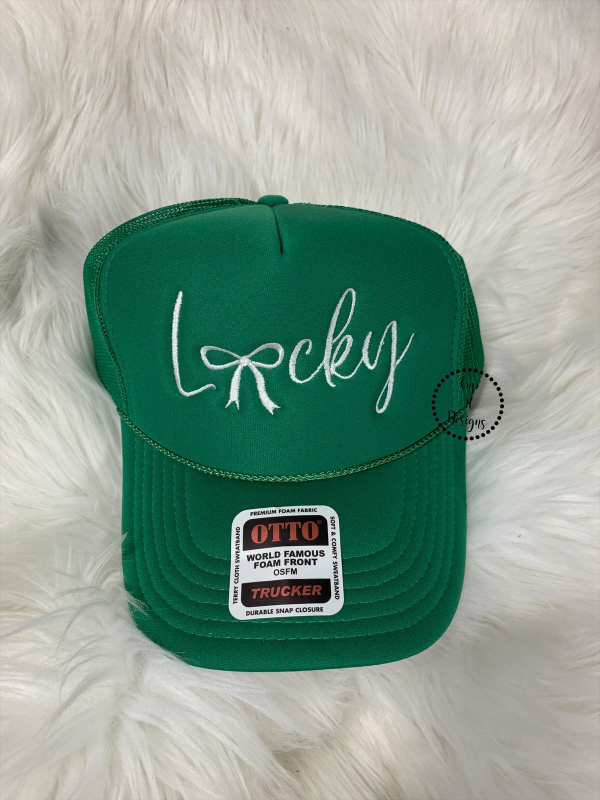 Lucky Embroidered Hat