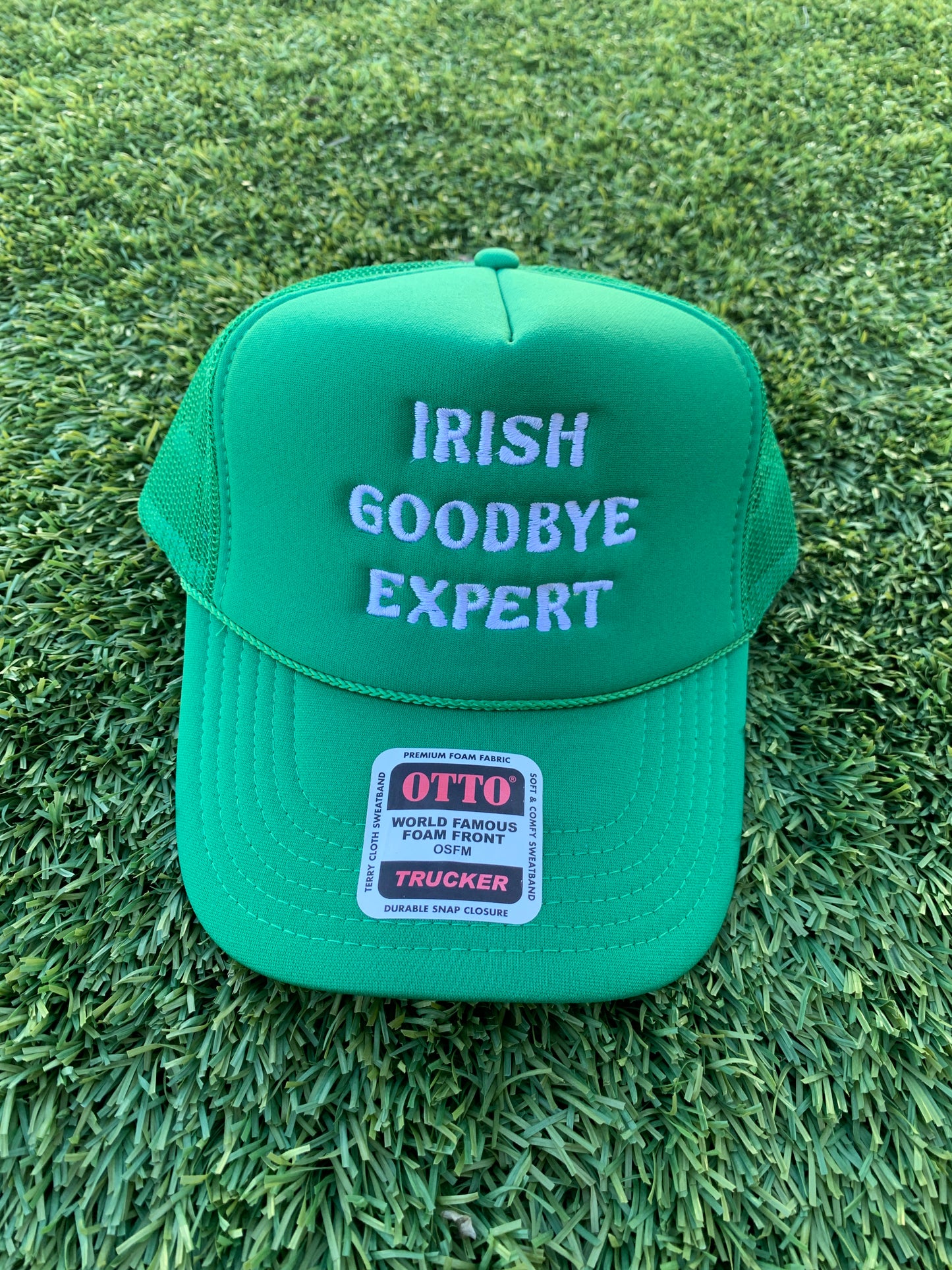 Irish Goodbye Expert Embroidered Hat