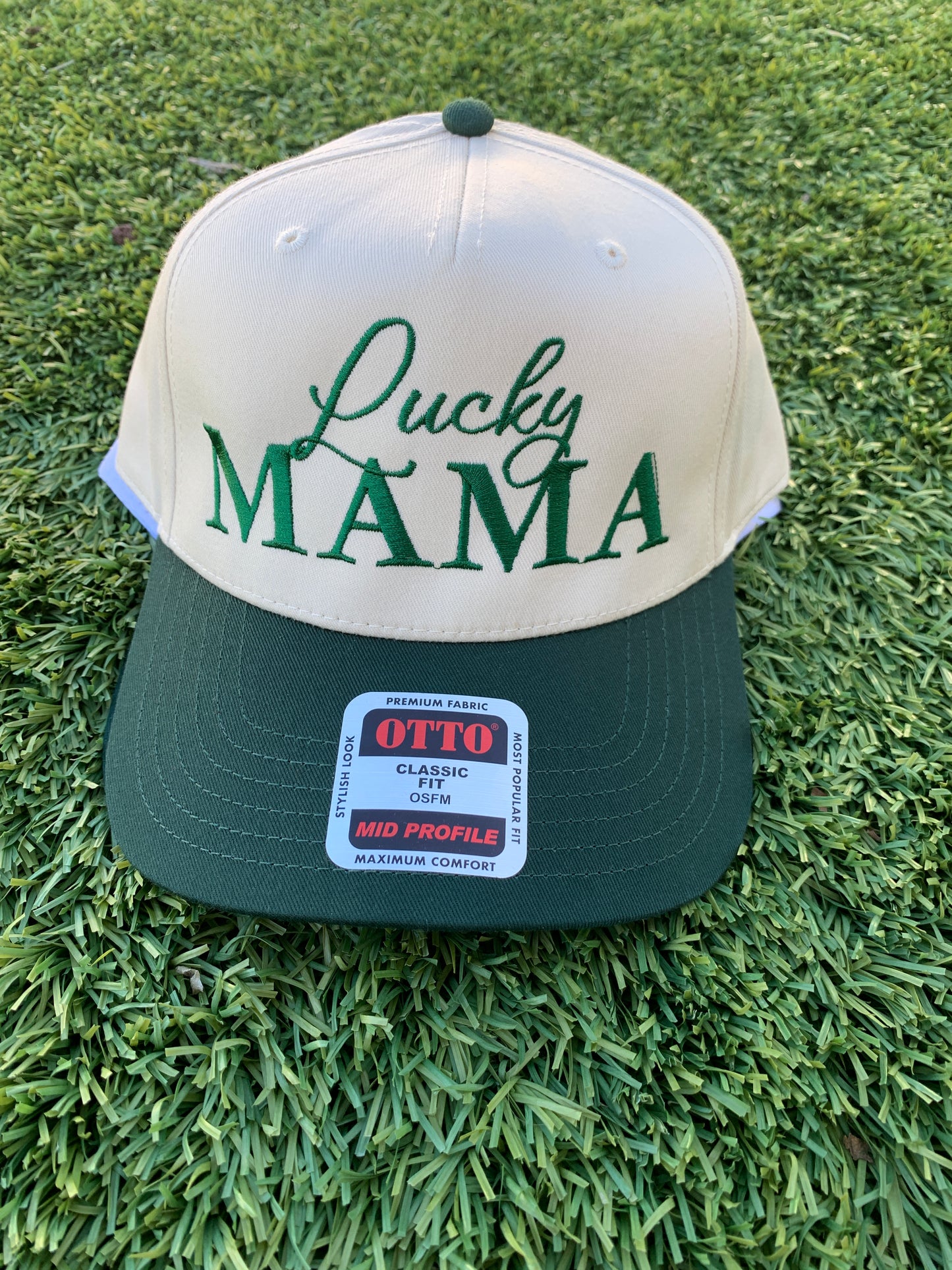 Lucky Mama Embroidered Hat