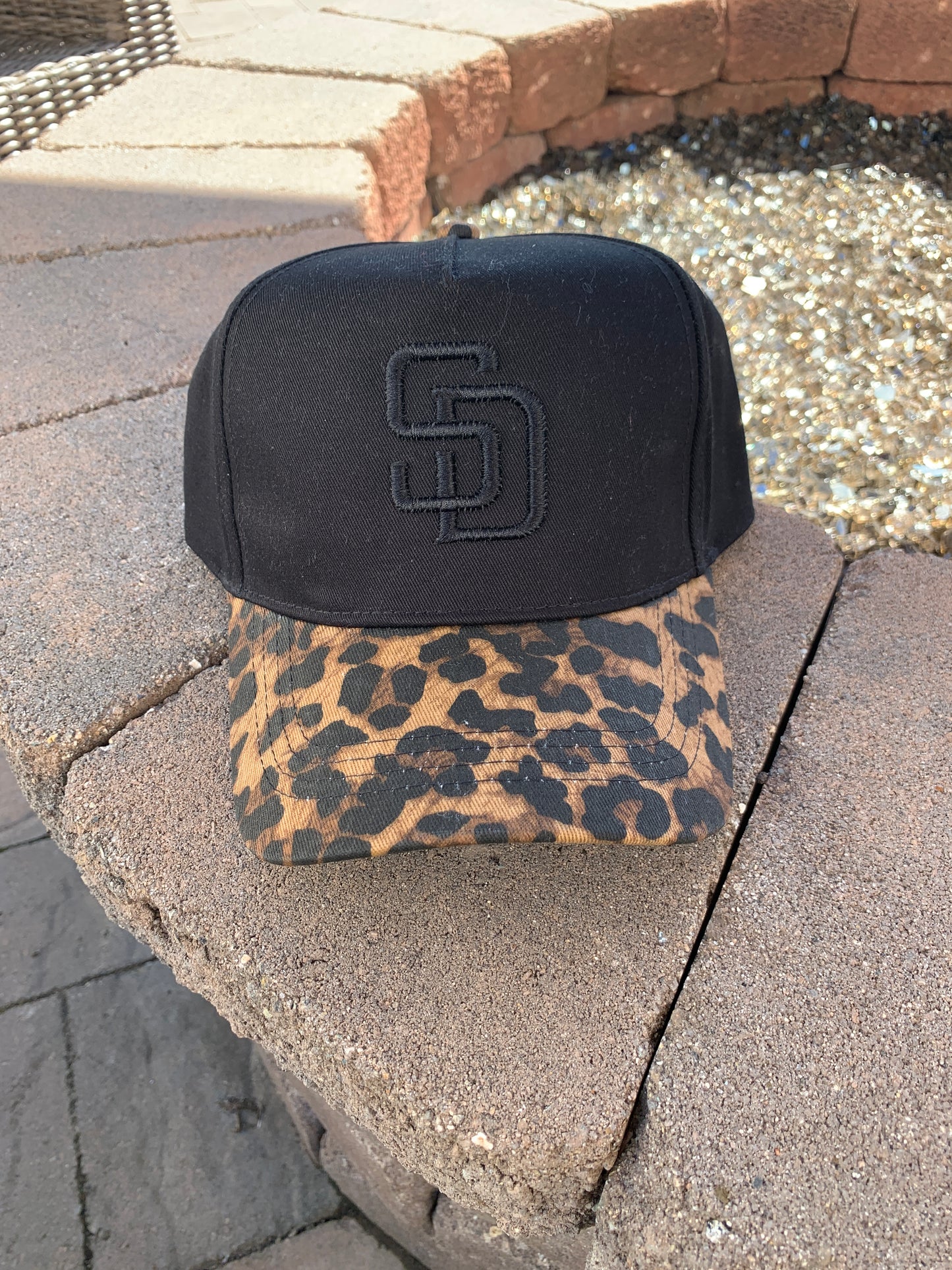 SD Black Cheetah Hat