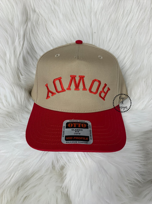 Rowdy Embroidered Hat