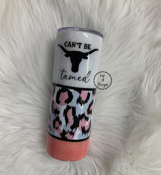 Can’t Be Tamed Epoxy Tumbler