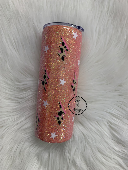 Cheetah Bolts Epoxy Tumbler