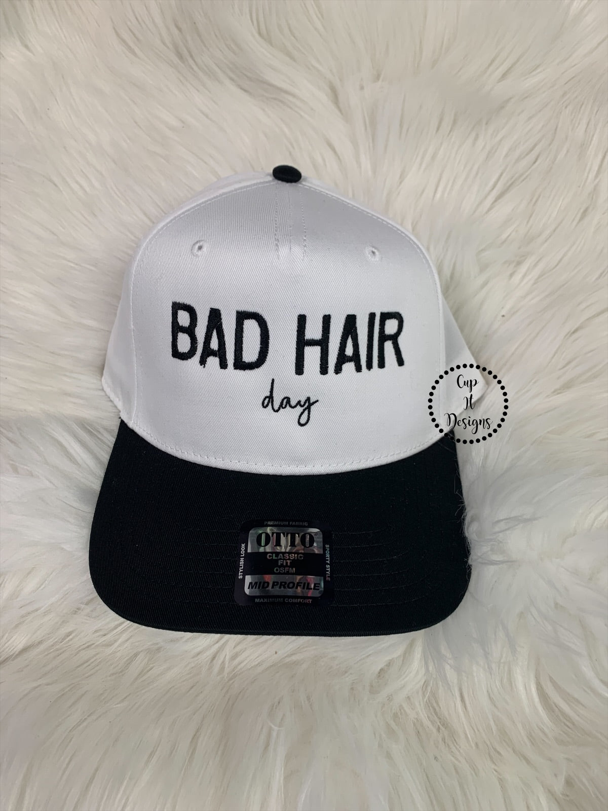 Bad Hair Day Embroidered Hat