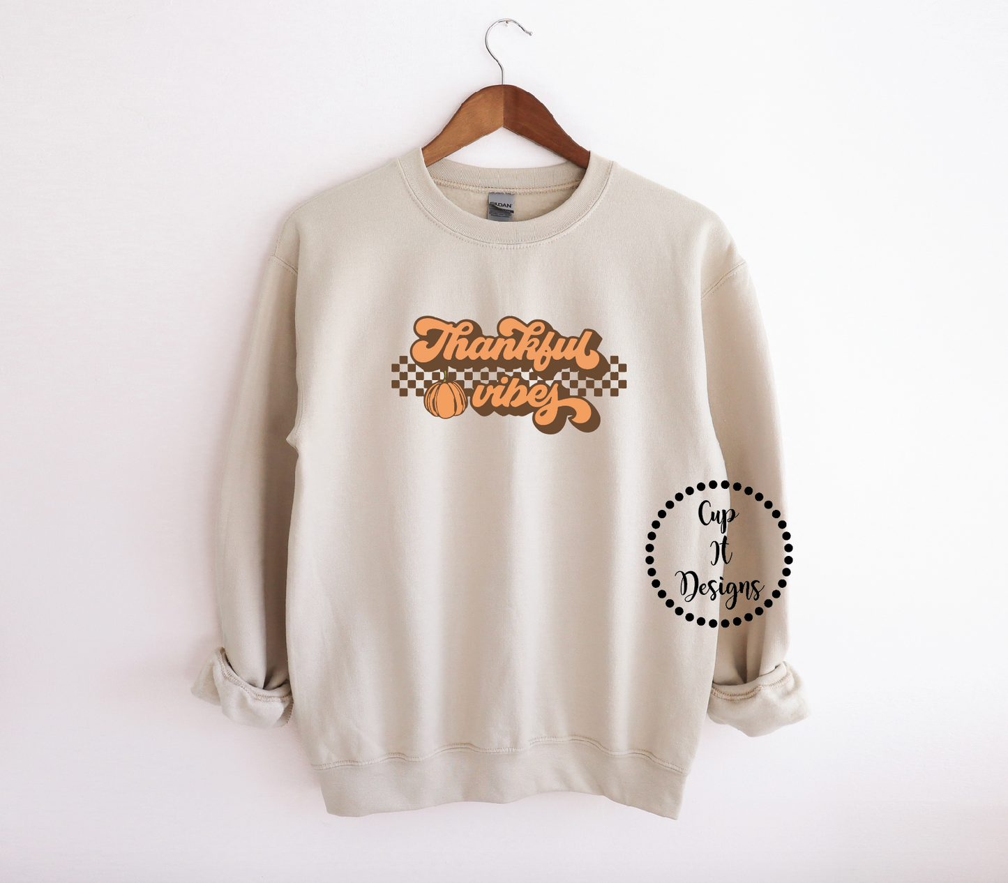 Thankful Vibes Crewneck