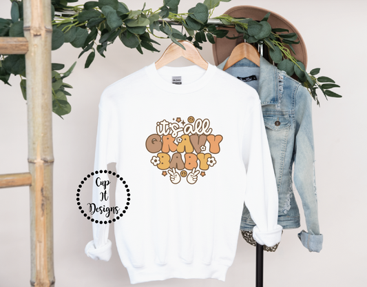 It’s All Groovy Baby Crewneck