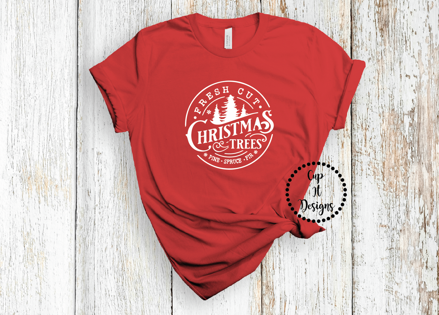 Fresh Cut Christmas Tree Tee