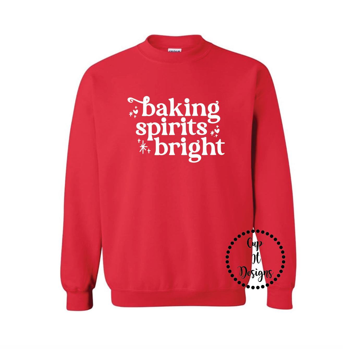 Baking Spirits Bright Crewneck