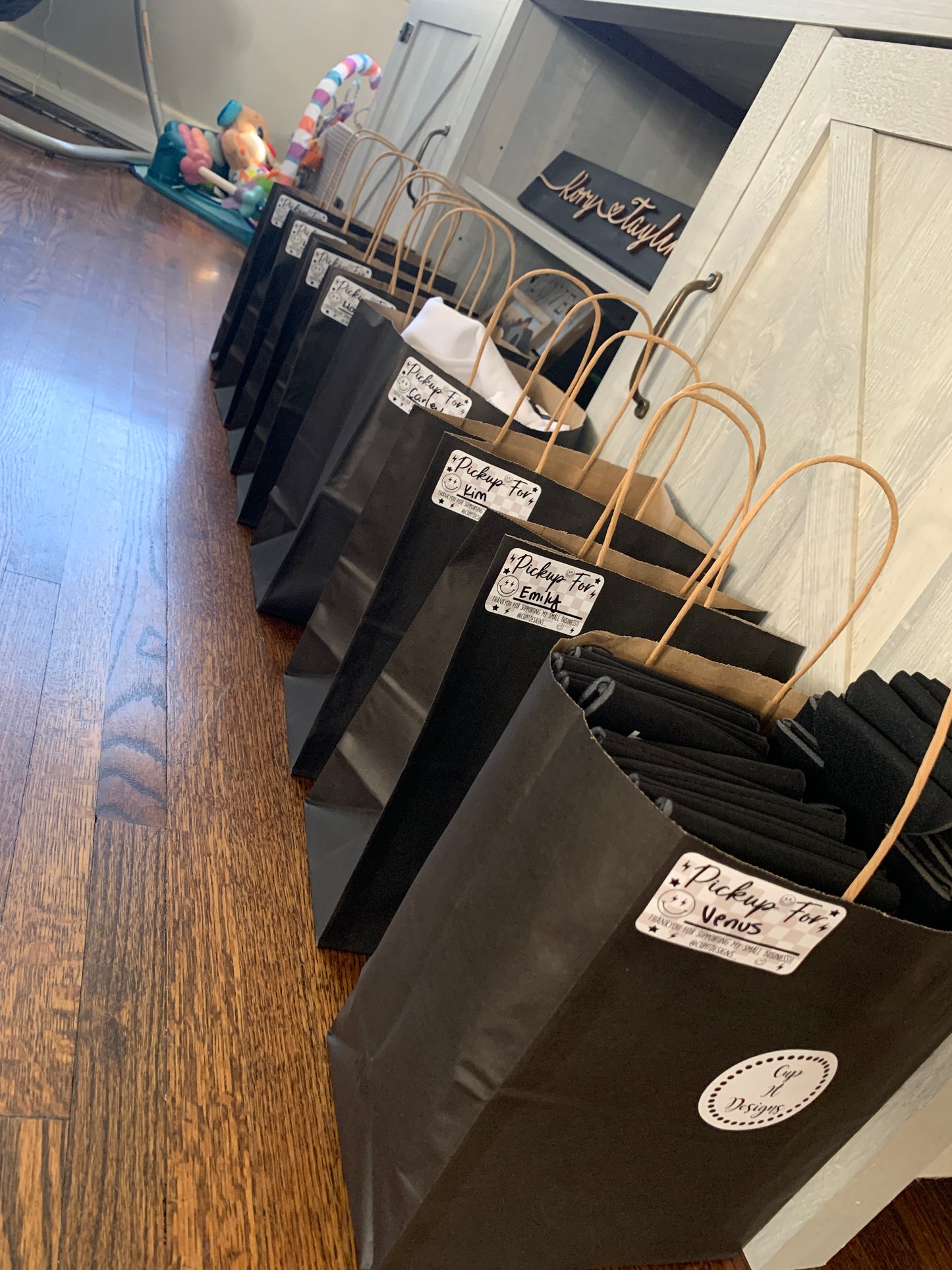 Checker Pick Up Small Business Sticker