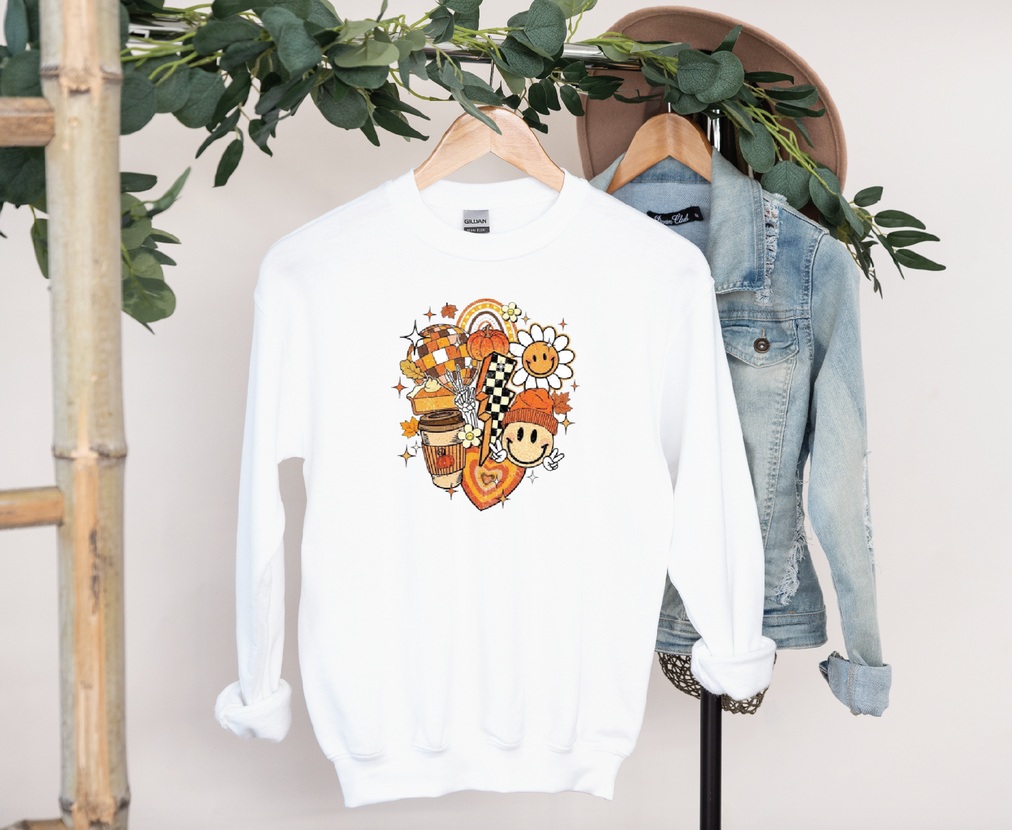 Groovy Fall Tee or Crewneck