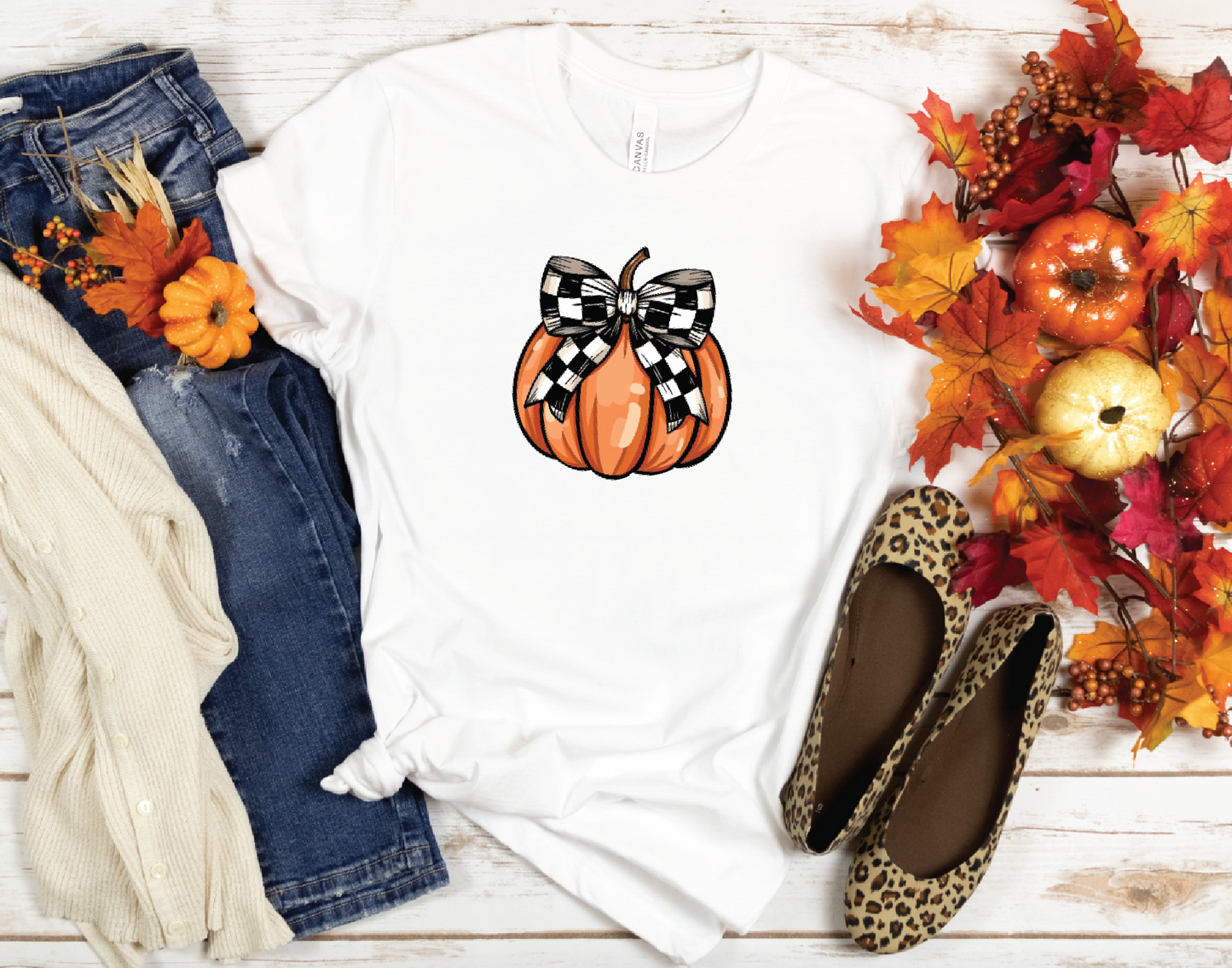 Pumpkin Tee or Crewneck