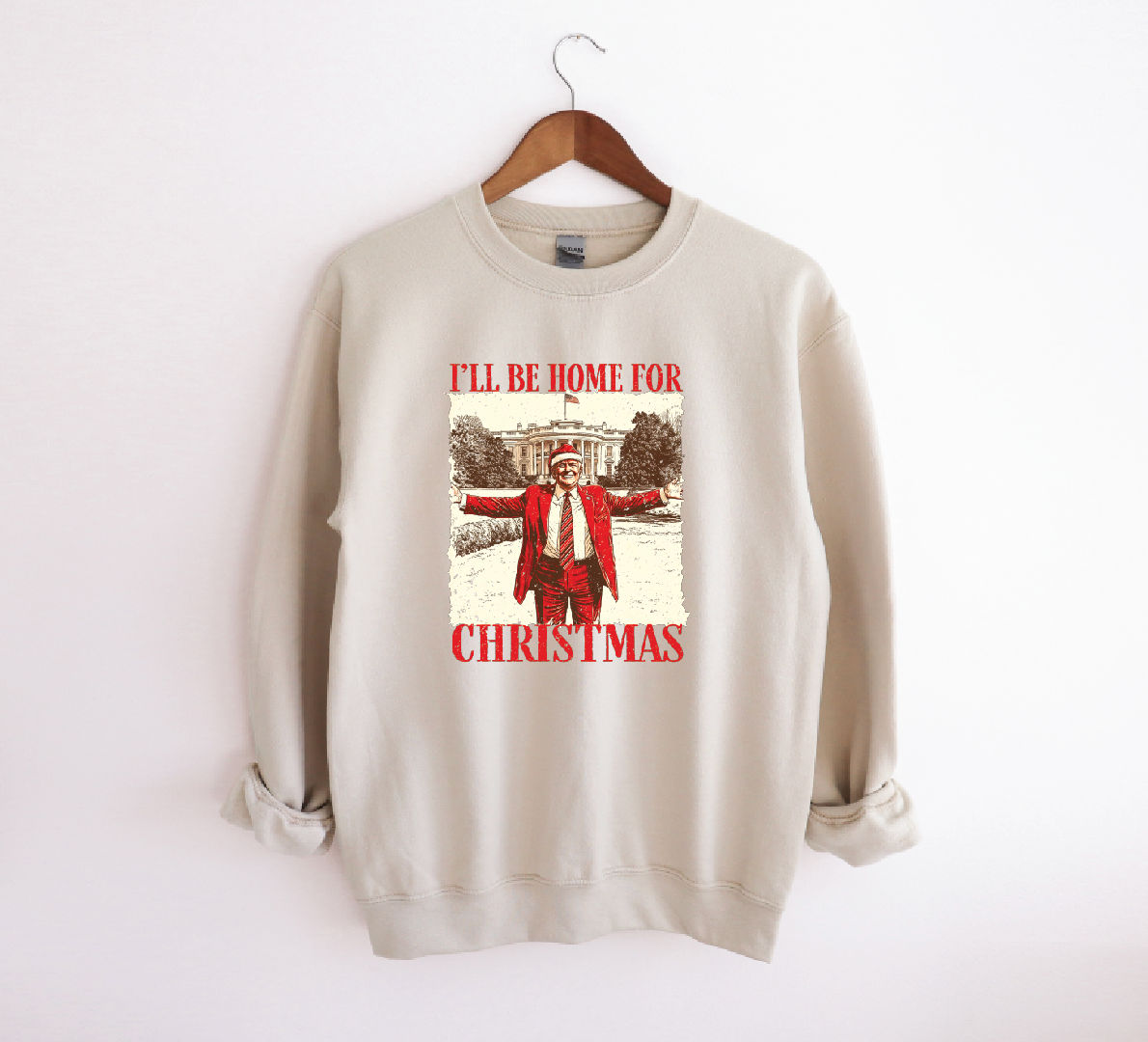 I’ll Be Home For Christmas Crewneck