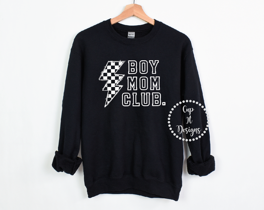 Boy Mom Club Crewneck
