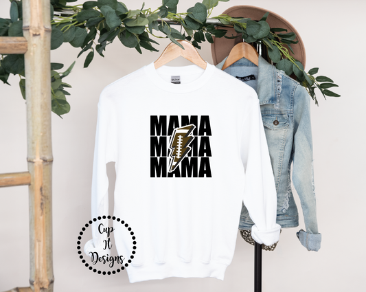 Football Mama Tee/Crewneck