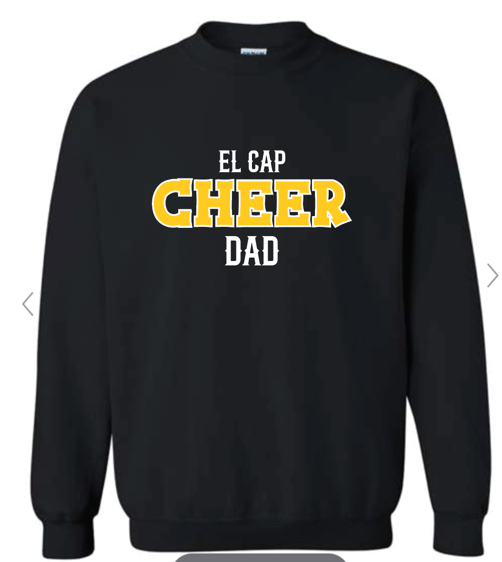 El Cap Cheer Dad Crewneck