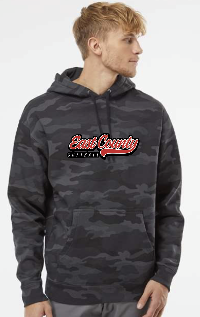 Black Camo Adult Unisex Hoodie