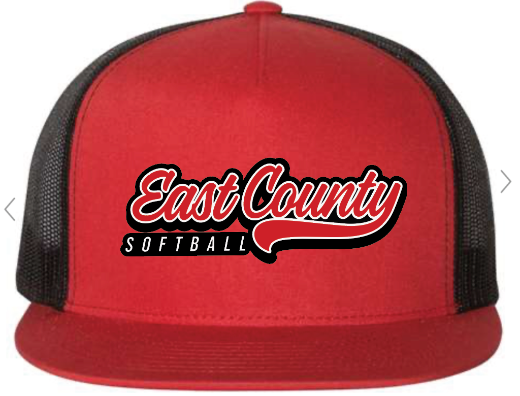 YP Classic Mens Hat Red/Black