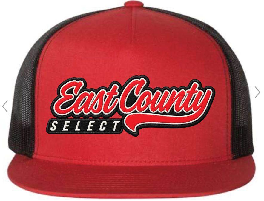 YP Classic Mens Hat Red/Black