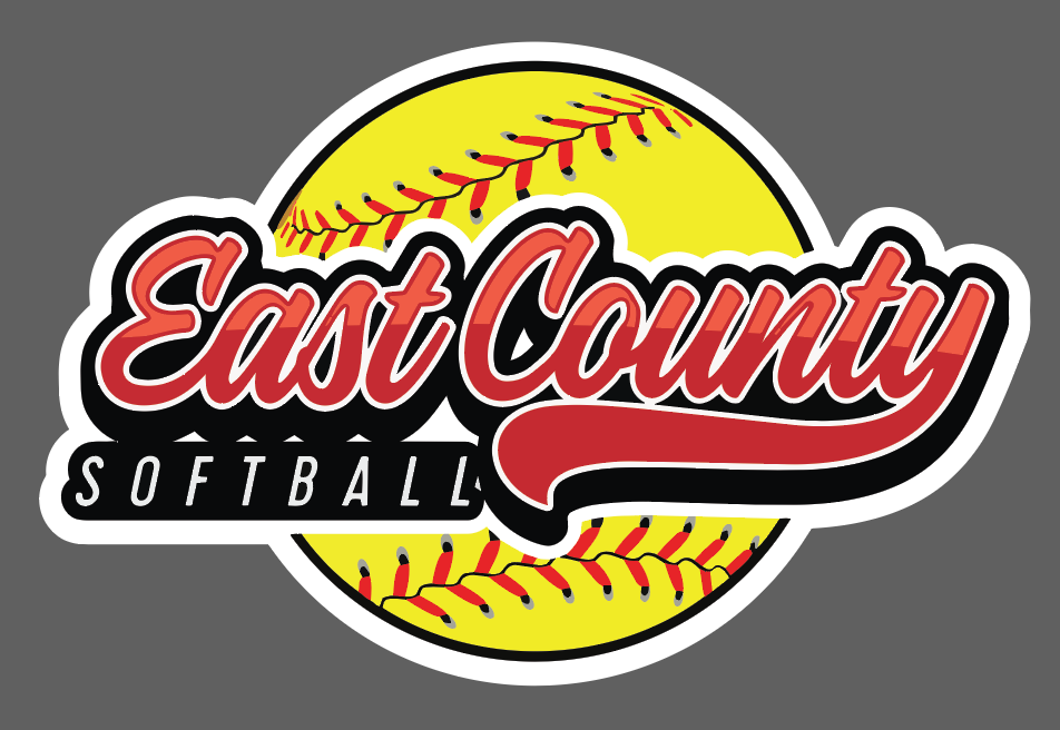 East County Softball Sticker