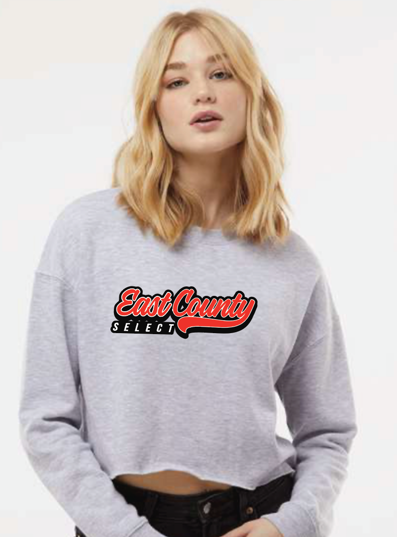 Womens Crop Crewneck