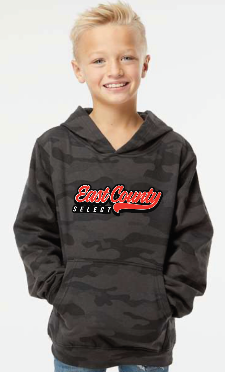 Black Camo Youth Unisex Hoodie