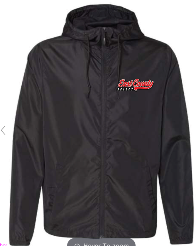 Adult Unisex Windbreaker Jacket