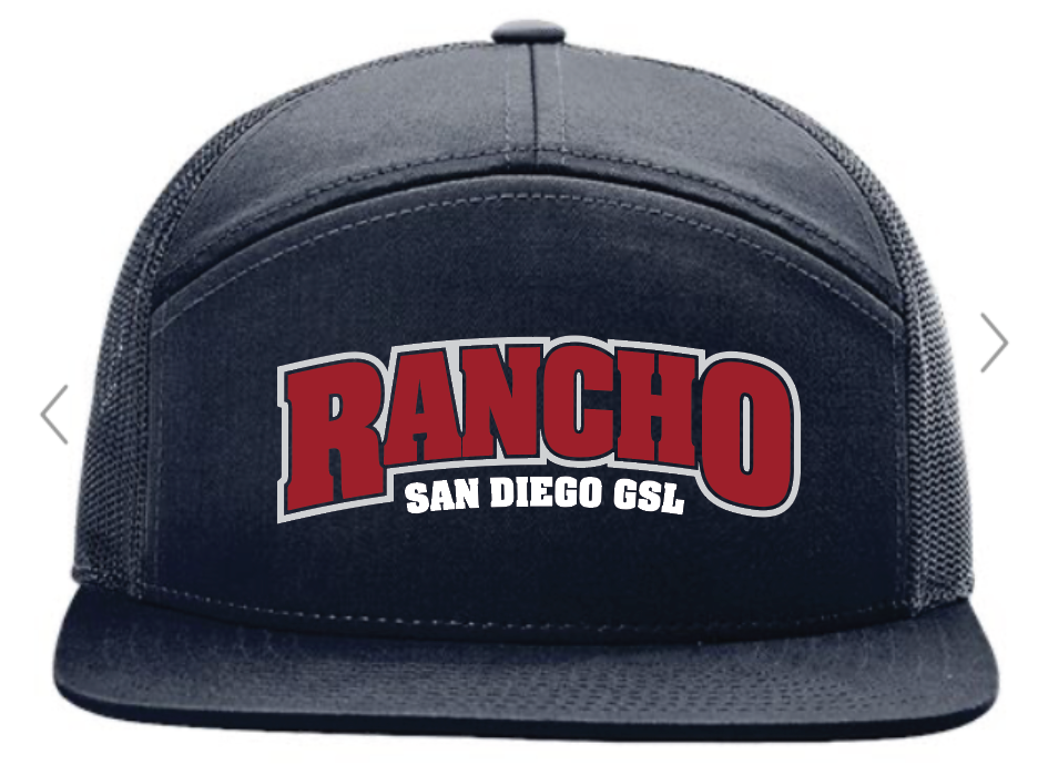 Richardson Flat Bill Embroidered Hat