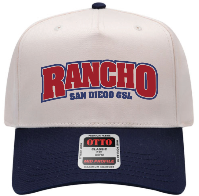 Mid Profile Embroidered Hat