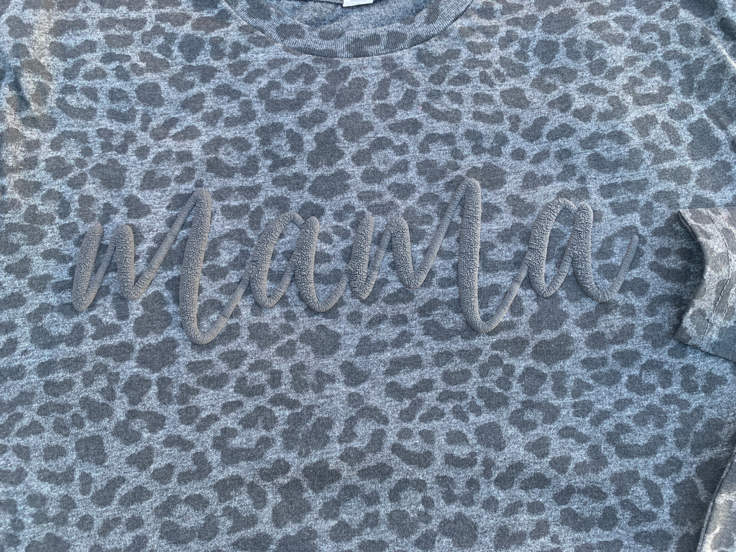 Black Cheetah MAMA Tee