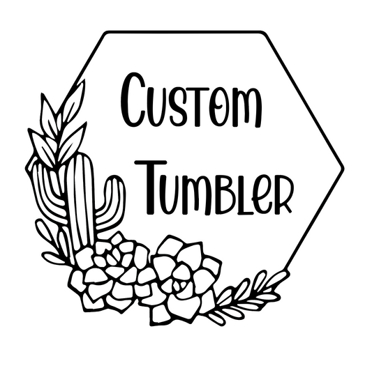 Custom Epoxy Tumbler