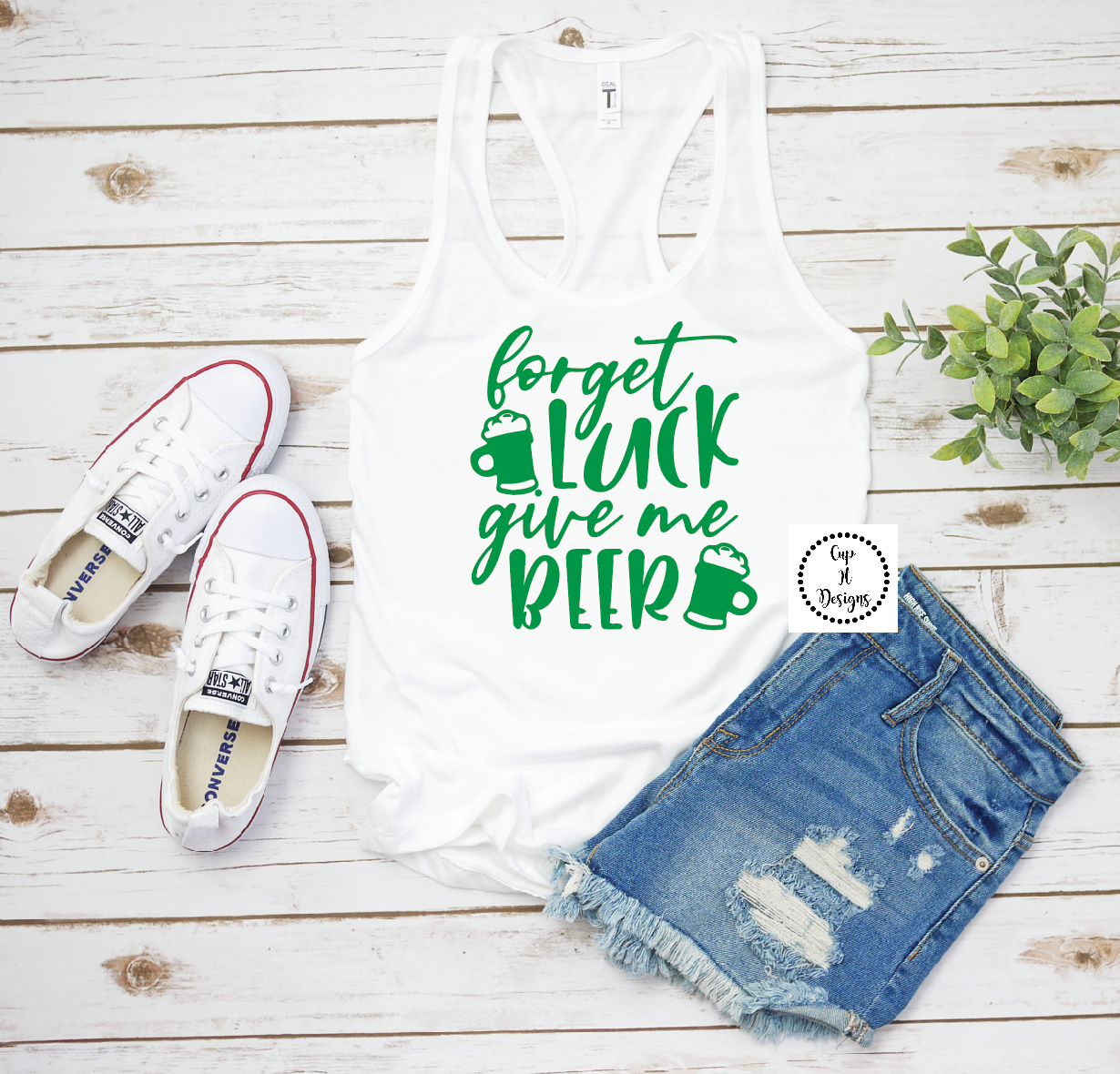 St Patty Racerback Shirts