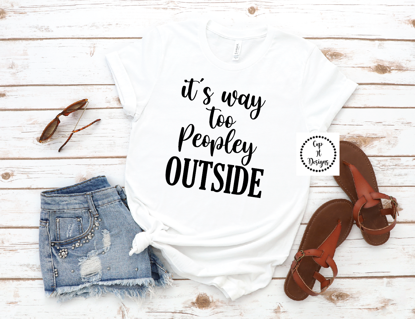 It's too Peopley Outside Tee