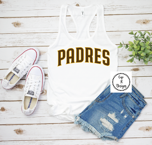 Padres Racerback Tee