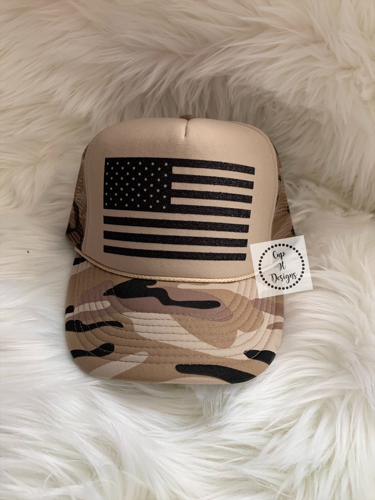 Trucker Flag Hat