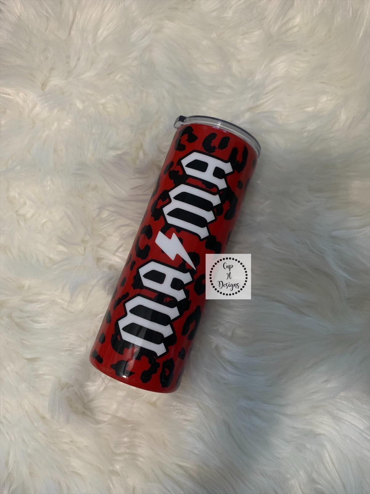 MAMA Cheetah Epoxy Tumbler