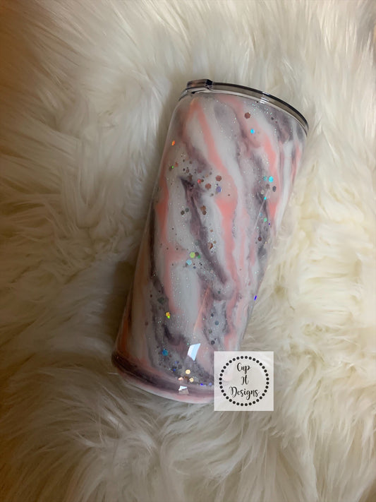 Marble Epoxy Tumbler
