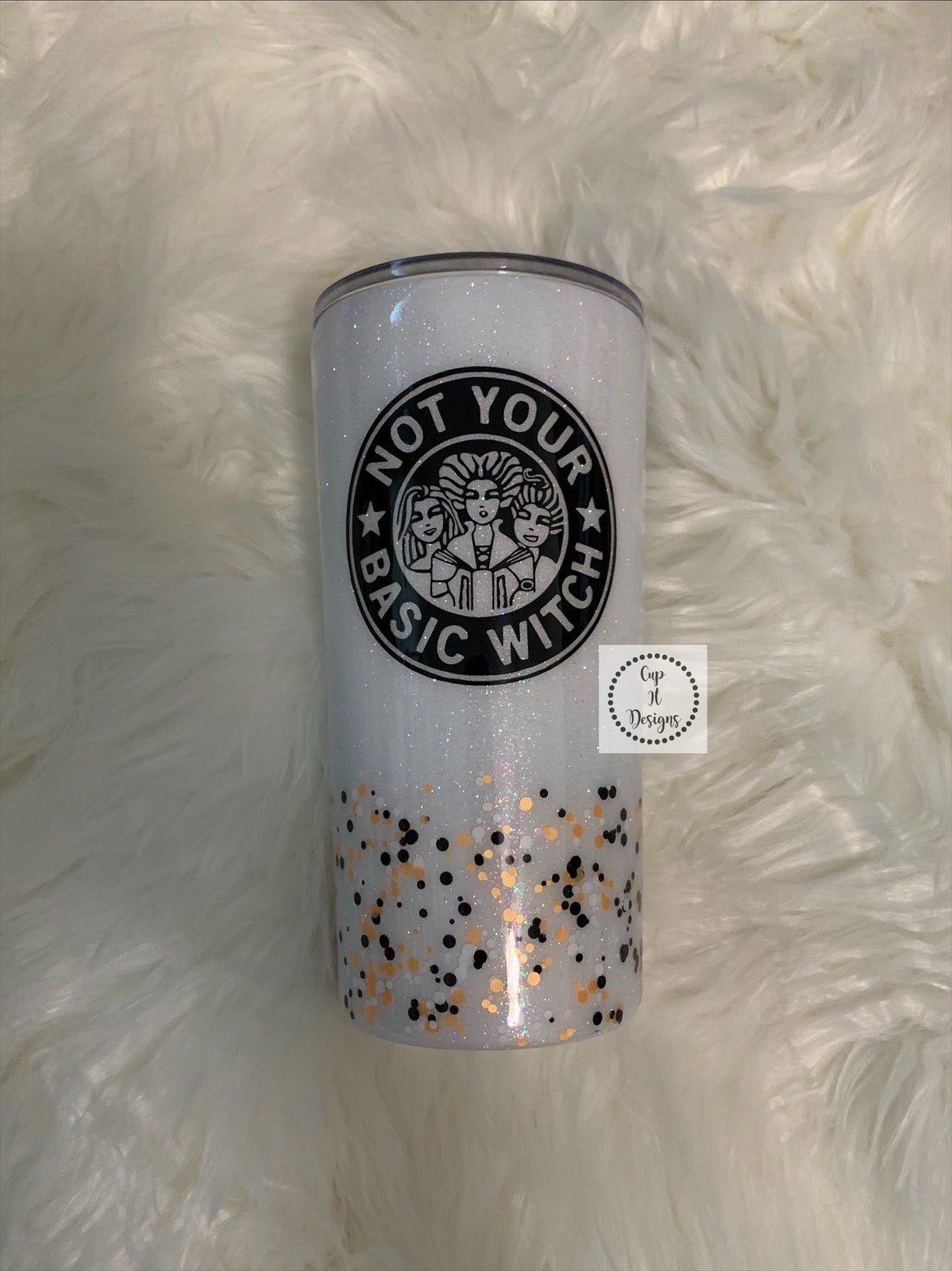 Not your basic witch Epoxy Tumbler